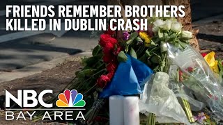 Two brothers remembered after fiery, fatal crash in Dublin