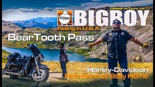 U.S Trip EP.9 ขี่ Harley ขึ้นหุบเขาเขี้ยวหมี BearTooth Pass ในรัฐมอนทาน่า