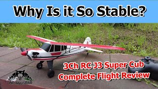 JJRC W01 Ultra Stable 3Ch Mini RC J3 Super Cub Airplane