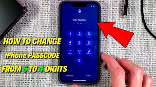 How to Change iPhone Passcode From 6 to 4 Digits