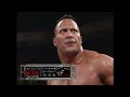 The Rock Vs The Big Boss Man Hadcore Rules - RAW IS WAR!