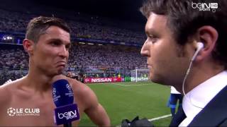 Interview Cristiano Ronaldo énorme " SÌÌÌÌÌÌÌÌÌÌ" après sa victoire !!!