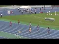 2012 近畿ユース　男子4×100mr 予選1組