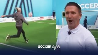 Robbie Keane vs Jimmy Bullard! 💥| Volley & Finishing Challenge | You Know The Drill LIVE