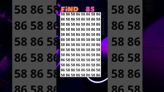 🧿 FIND 85 🧿