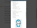 Draw ✨DORAEMON✨ using🐍Python Turtle 🐢💖SUBSCRIBE💖 #short Video #python #programming #turtle #shorts