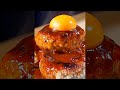 BEST COOK  FOOD COOKING 🤤🤤🤤 Hamburger and egg yolk