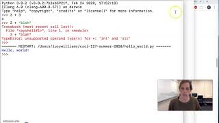 1. Introduction to the IDLE shell and Python source code