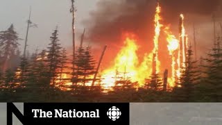 Wildfire threat not enough to convince some residents to leave