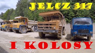 Jelcz 317 i kolosy Biełaz (jako bonus)