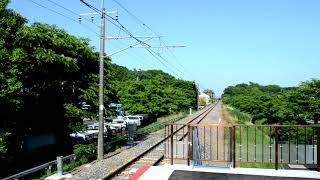 あしかがフラワーパーク駅、接近放送（小山方面）