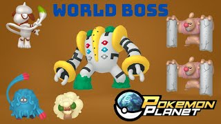 LeoDoido of PokemonPlanet - World Boss  vs Regigigas - 18/10/2022