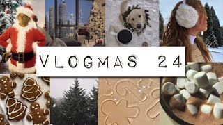 VLOGMAS 24🎄| Karácsonyfa díszítés, ajándék csomagolás + Boldog Karácsonyt!🥰🎁