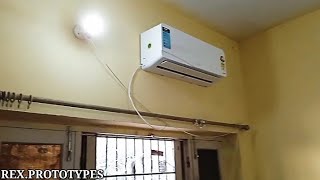 0.75 ton 3 star split inverter ac installation