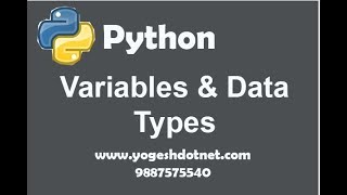 python variables assignment | python data types | Lecture -2 Hindi