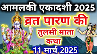 आमलकी एकादशी व्रत के पारण पर सुने तुलसी माता की कथा Amalaki ekadashi Parana katha Tulsi mata