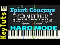Faint Courage [Deltarune: Chapter 2] by Toby Fox - Hard Mode [Piano Tutorial] (Synthesia)