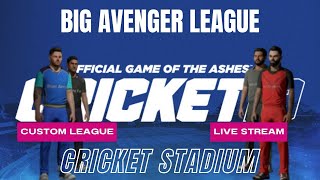 ROUND 6 \u0026 Finalll|| S7 || BIG AVENGERS LEAUGE || Live Gameplay || RS GAMER #live #cricket  #custom