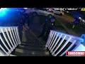 crazy scene husband arrested for attacking cops...