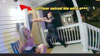 Crazy Scene: Husband Arrested for Attacking Cops...