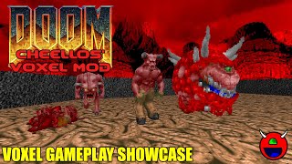 Voxel Doom 1.0 - Gameplay Showcase - No Commentary