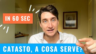 Il catasto spiegato in 60 secondi pt.1 |  a cosa serve? catasto probatorio, fini fiscali e civili