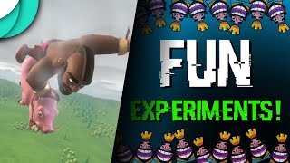 FUN HOG RIDER EXPERIMENTS! | Clash Royale