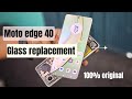 how to remove  touch glass from display || moto edge 40|| stepwise tutorial || #Phonopathy