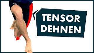 Tensor Fasciae Latae (TFL) richtig dehnen!