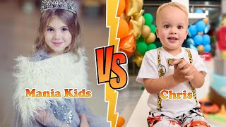 Mania (Vania Mania Kids) VS Chris (Vlad and Niki) Transformation 👑 New Stars From Baby To 2023