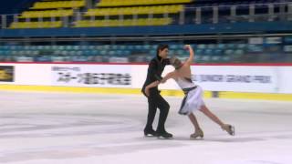 ISU 2014 Jr Grand Prix Zagreb Free Dance Elliana POGREBINSKY / Alex BENOIT USA