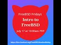 FreeBSD Fridays: Intro to FreeBSD