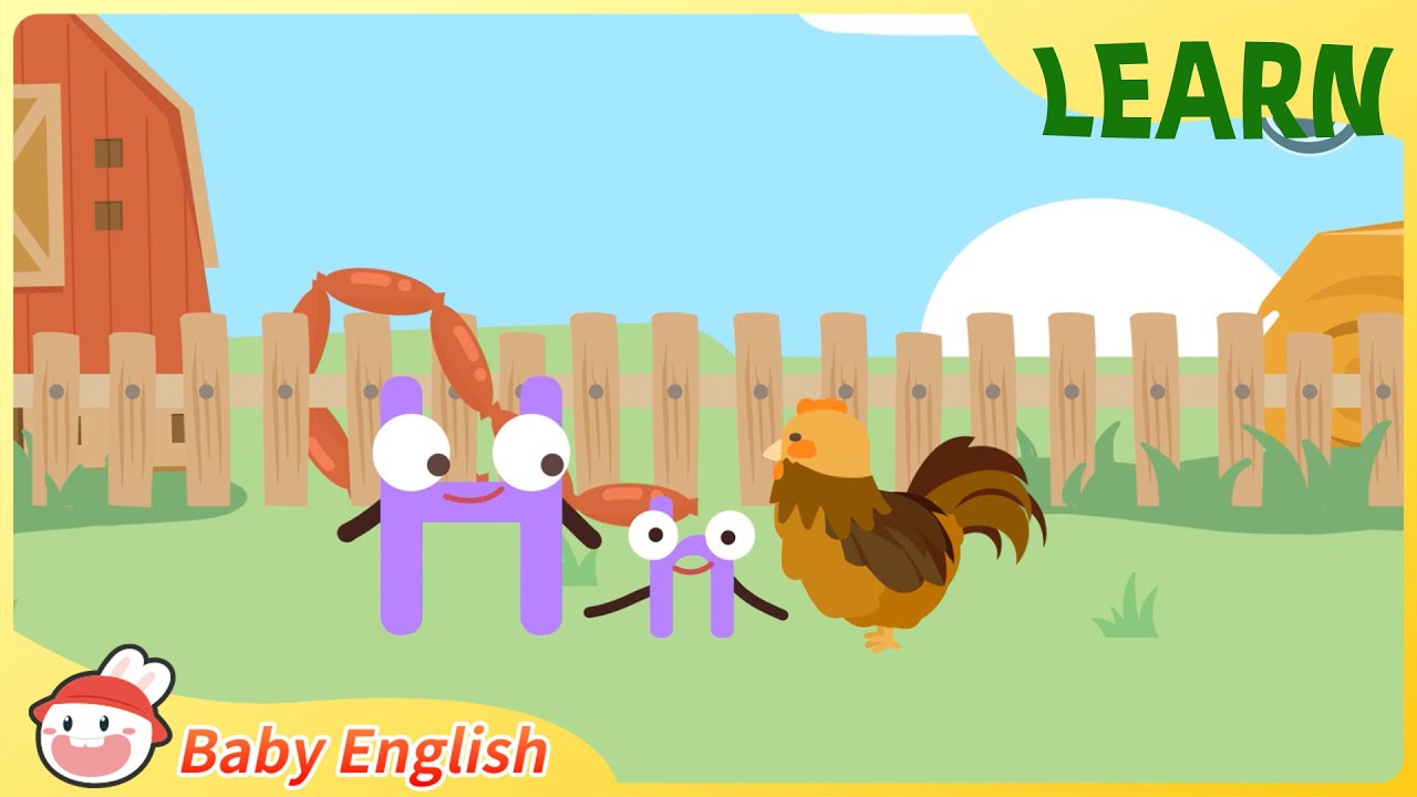 The Letter H Fun Learning Baby English Phonics Youtube