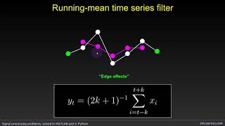 Mean-smooth a time series