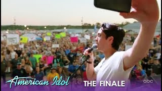Laine Hardy BREAKS DOWN Crying At His Homecoming Parade Concert | American Idol 2019