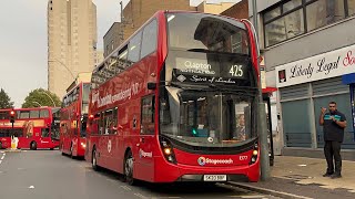 FRV. Stagecoach London Route 425. Ilford - Clapton, Kenninghall Road. E400 MMC SH 11377 (SK20 BBF)