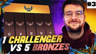 CHALLENGER SAMIRA VS 5 BRONZES ! GAME 1/1 (Ft Rayming)