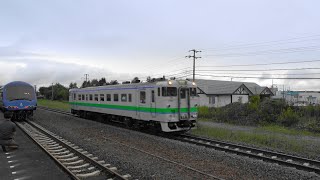 〔4K UHD|cc〕JR北海道・根室本線：池田駅、キハ40系/発車シーン。