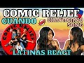 LATINAS REACTION TO CHAVACANO SONG CUANDO? BY COMIC RELIEF. DO THEY UNDERSTAND IT? - Sol & Luna TV