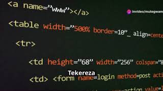 iga html na css muburyo bworoshye