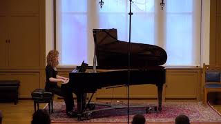 Grażyna Bacewicz: Piano Sonata No. 2, Movement II Largo - Allegra Chapman