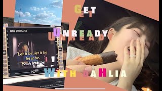 GUWM 세상 어이없는 일 겪은 썰 풀며 같이 잘 준비 해요 💛 get Un ready with me | 달리아 daHlia