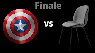 Captain American's Shield vs Chair