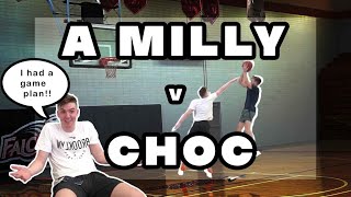 Professional NBA 2k Player "Choc" Challenges me to play against him -  1v1 Basketball