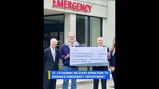 St. Catherine of Sienna Hospital Receives Donation to Improve Emergency Department #Shorts