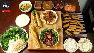 How to cook a plant-based VIETNAMESE FEAST.🔥🔥🔥