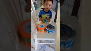 Kids rhyme Jhony yes papa.  Dylan First drum cover.