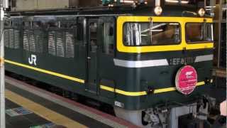 【2015年3月運転終了】EF81形+24系寝台特急「トワイライトエクスプレス」札幌行き　大阪駅発車