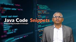 Code Snippets on Java by Mr. P Shiva Kumar
