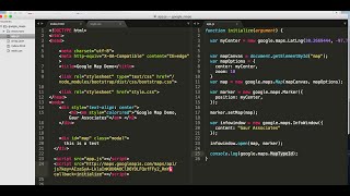 Google maps JavaScript API in 3 min